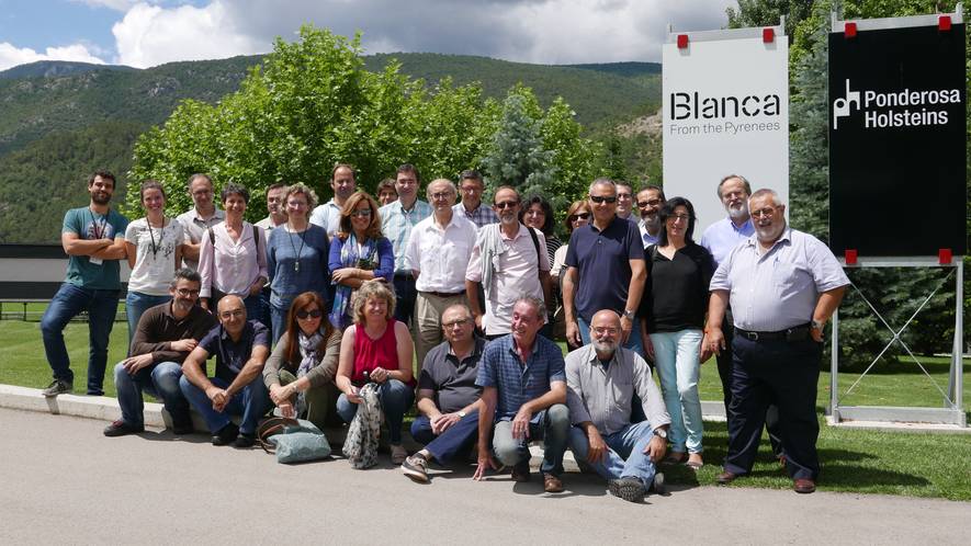 DAAM visit at Blanca | Blanca from the Pyrenees